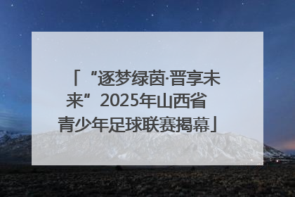 “逐梦绿茵·晋享未来”2025年山西省青少年足球联赛揭幕