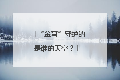 “金穹”守护的是谁的天空？