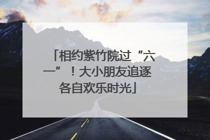 相约紫竹院过“六一”！大小朋友追逐各自欢乐时光