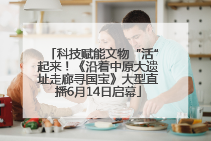 科技赋能文物“活”起来！《沿着中原大遗址走廊寻国宝》大型直播6月14日启幕