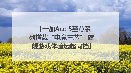 一加Ace 5至尊系列搭载“电竞三芯” 旗舰游戏体验远超同档