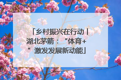 乡村振兴在行动丨湖北茅箭：“体育+”激发发展新动能