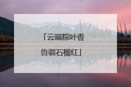 云端粽叶香 鲁疆石榴红