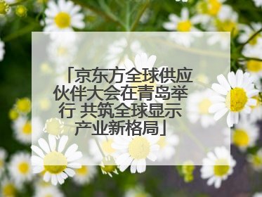 京东方全球供应伙伴大会在青岛举行 共筑全球显示产业新格局