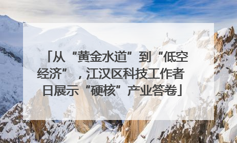 从“黄金水道”到“低空经济”，江汉区科技工作者日展示“硬核”产业答卷