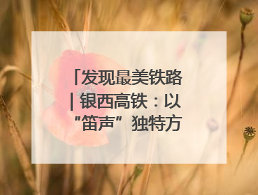 发现最美铁路｜银西高铁：以“笛声”独特方式缅怀先烈