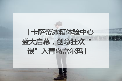 卡萨帝冰箱体验中心盛大启幕，创意狂欢“嵌”入青岛富尔玛