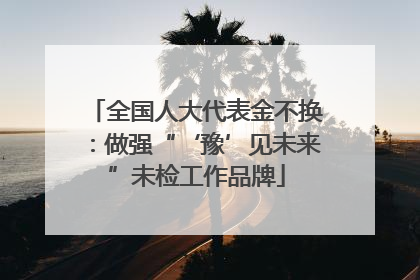 全国人大代表金不换：做强“‘豫’见未来”未检工作品牌