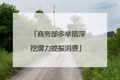 商务部多举措深挖潜力提振消费