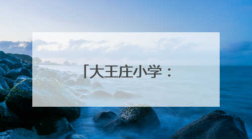 大王庄小学：牢记党的教导 争做强国少年