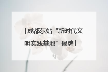 成都东站“新时代文明实践基地”揭牌