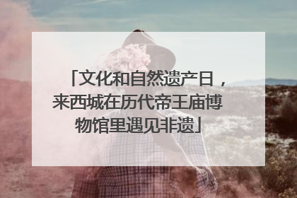 文化和自然遗产日，来西城在历代帝王庙博物馆里遇见非遗