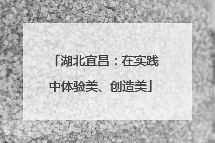 湖北宜昌：在实践中体验美、创造美