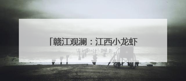 赣江观澜：江西小龙虾何以撬动百亿产业？