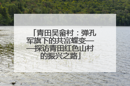 青田吴畲村：弹孔军旗下的共富蝶变——探访青田红色山村的振兴之路