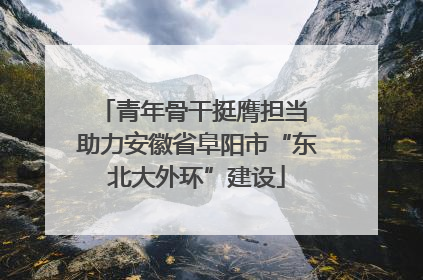 青年骨干挺膺担当 助力安徽省阜阳市“东北大外环”建设
