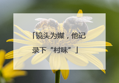 镜头为媒，他记录下“村味”