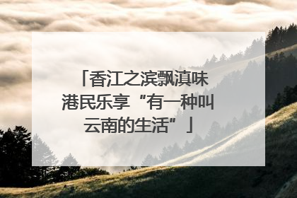 香江之滨飘滇味 港民乐享“有一种叫云南的生活”