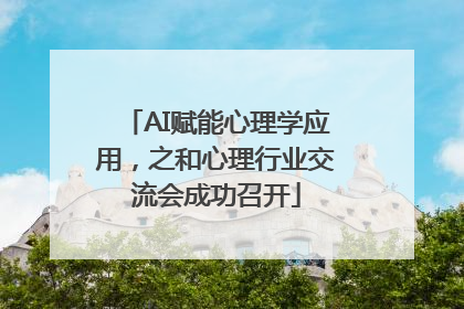 AI赋能心理学应用，之和心理行业交流会成功召开