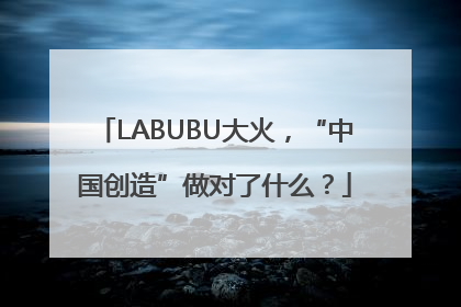 LABUBU大火，“中国创造”做对了什么？